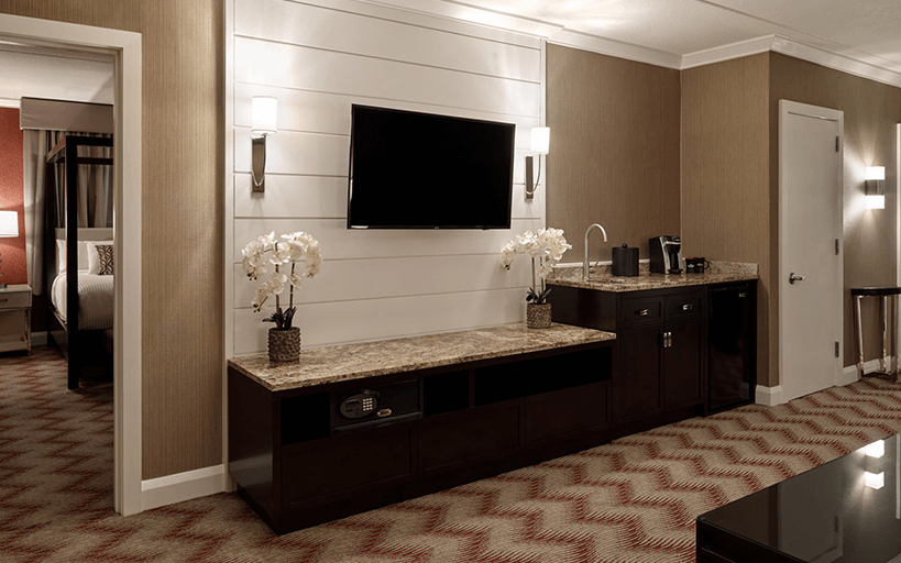 Hotel Suite Living Room Area