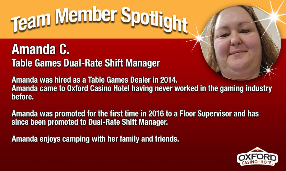 Team Member Spotlight Amanda
