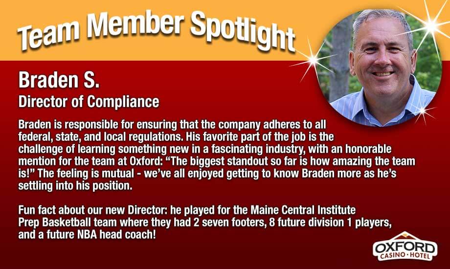 Team Member Spotlight Braden
