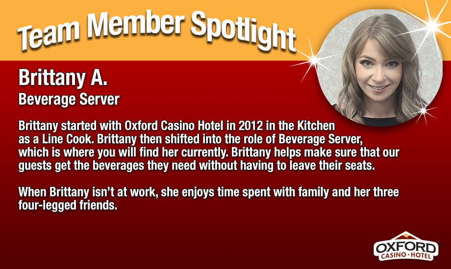 Team Member Spotlight Brittany