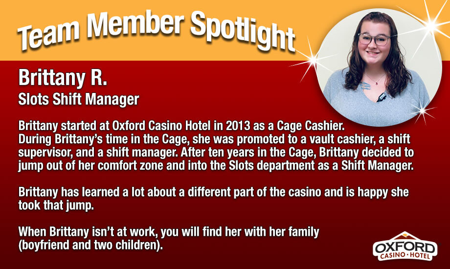 Team Member Spotlight Brittany