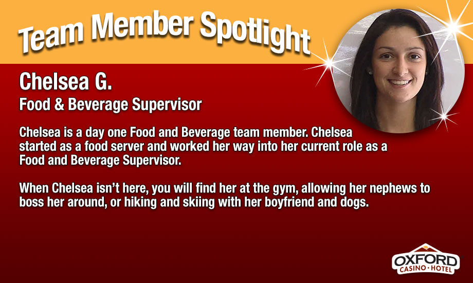 Team Member Spotlight Chelsea