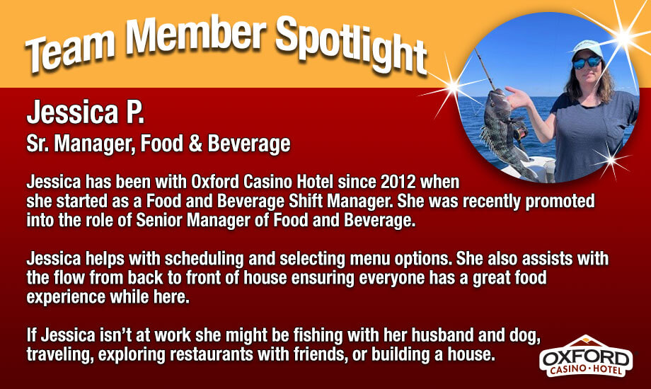 Team Member Spotlight Jessica