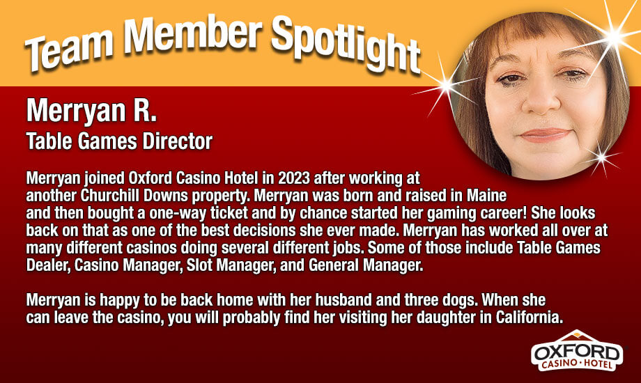 Team Member Spotlight Merryan