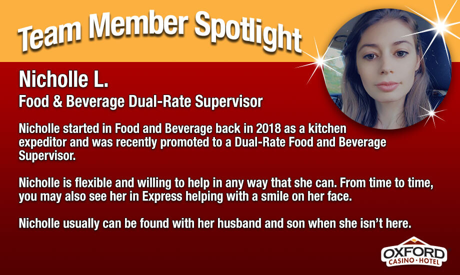 Team Member Spotlight Nicholle