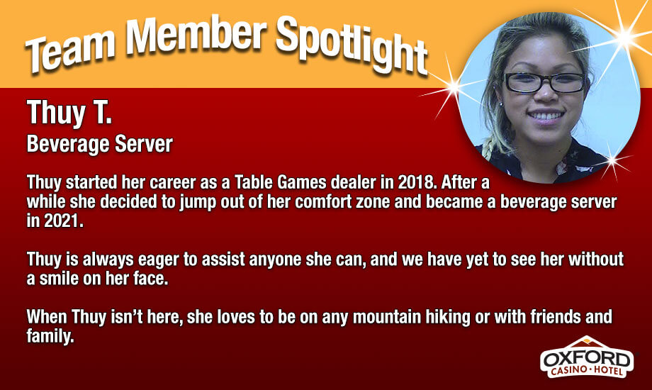 Team Member Spotlight Thuy