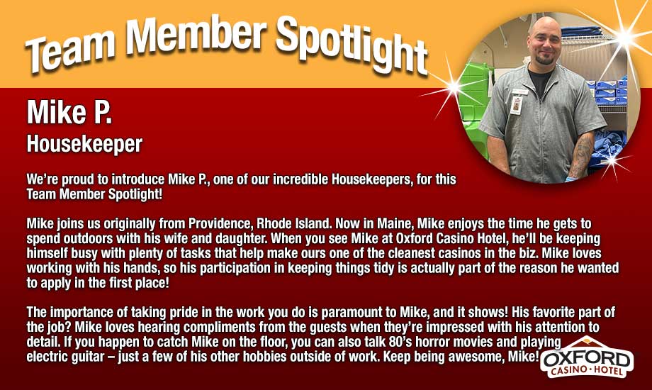 Mike P - Team Member Spotlight