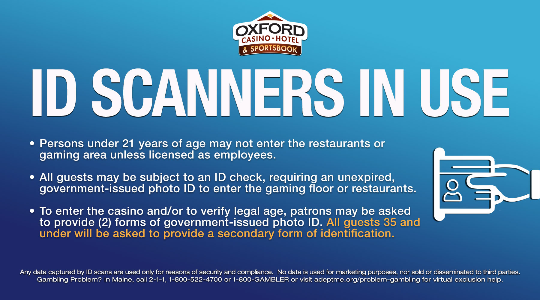 ID Scanners in use