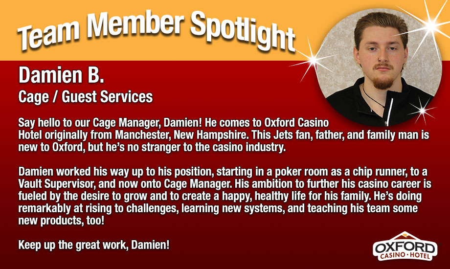 Damien B - Team Member Spotlight