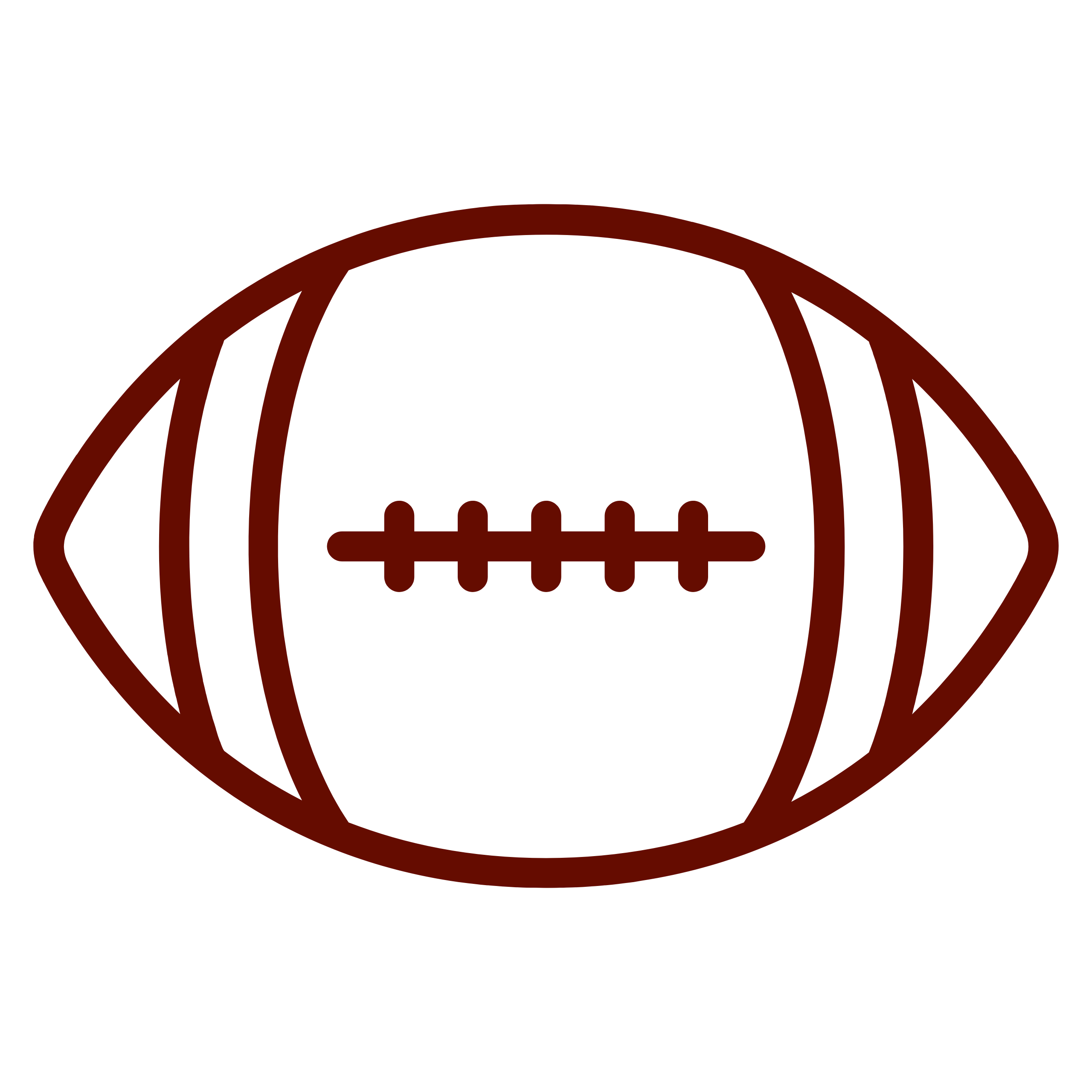 Football Maroon Icon