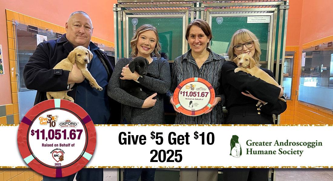 GIVE $5 GAHS CHECK PRESENTATION